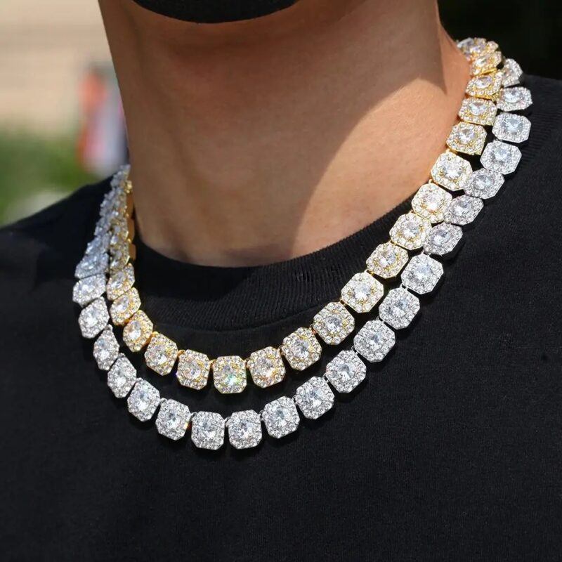 13mm clustered cuban link