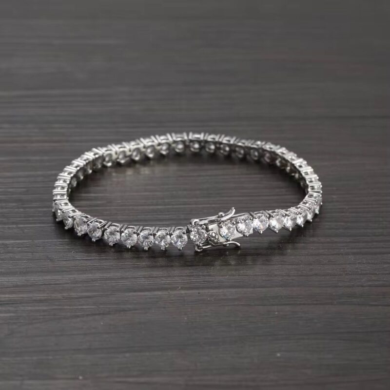3 Prongs Tennis Bracelet